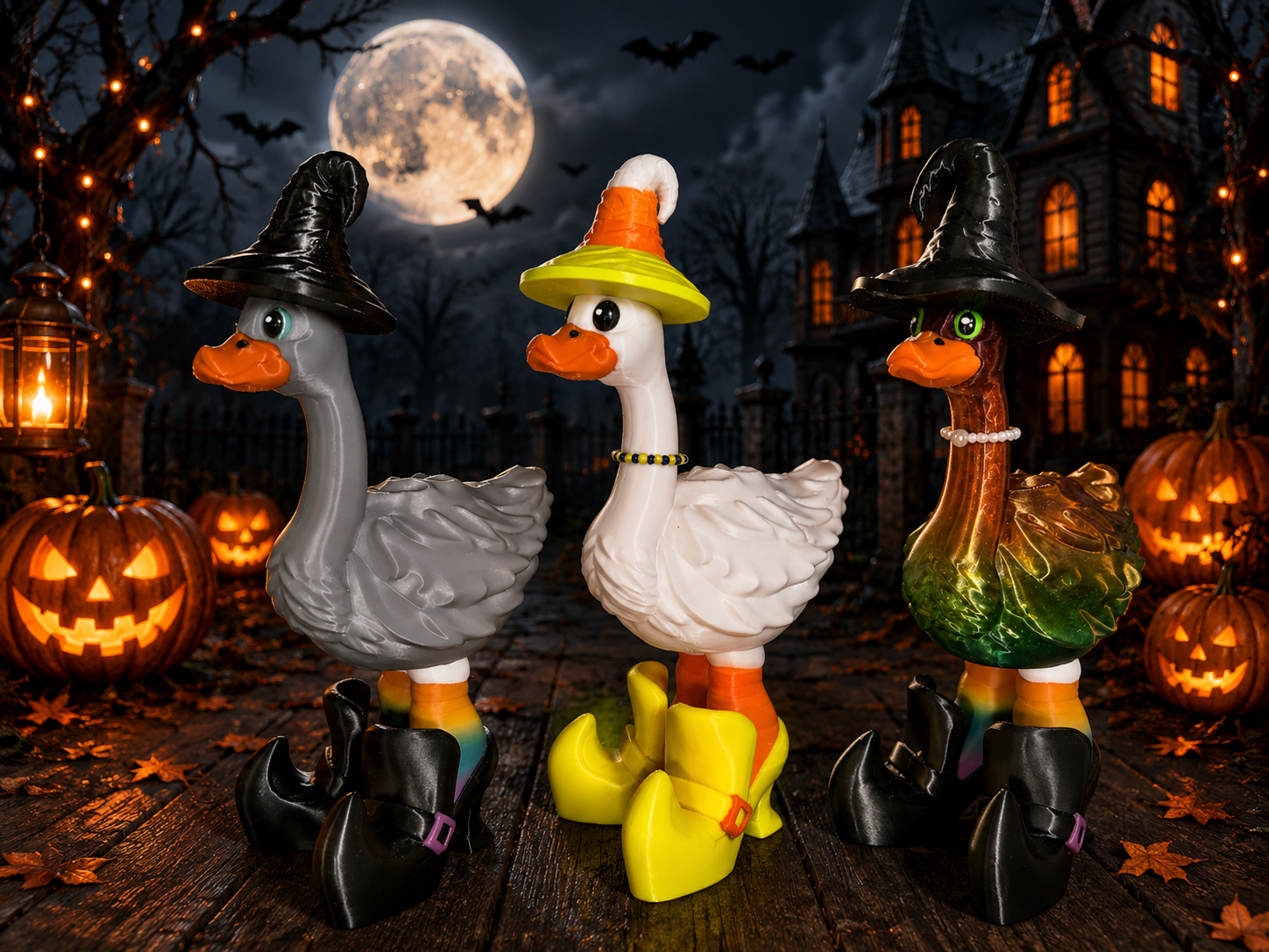 Which Hat / Boots - Desk Goose Accessory