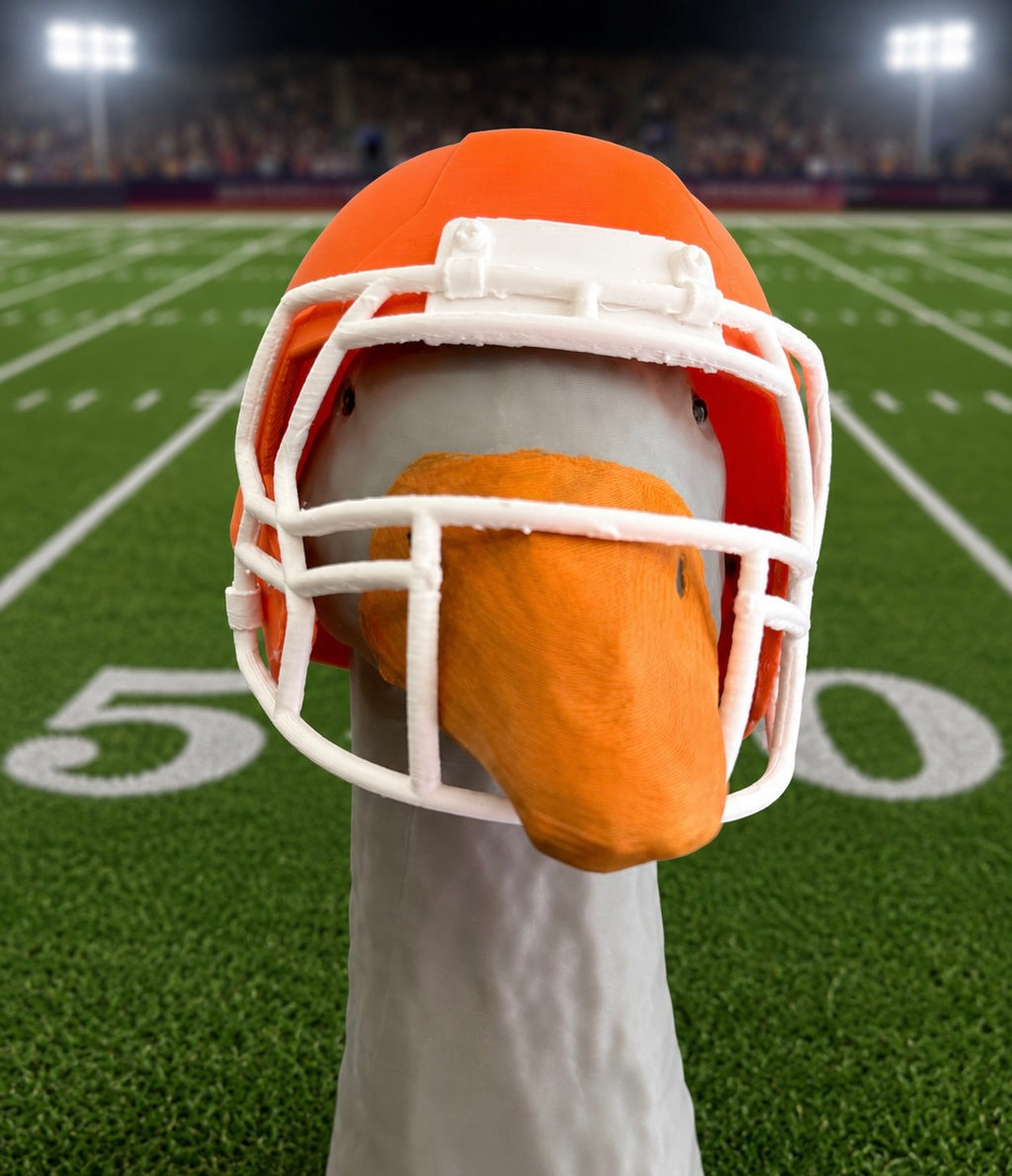 Porch Goose Football Helmet