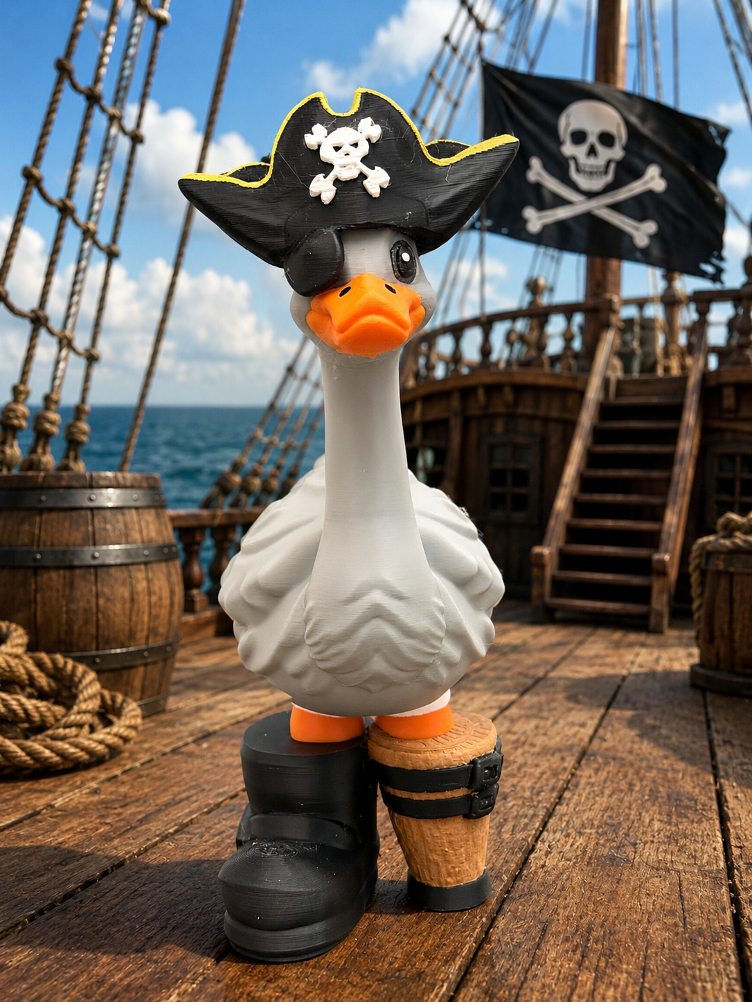 Pirate - Desk Goose Accessory